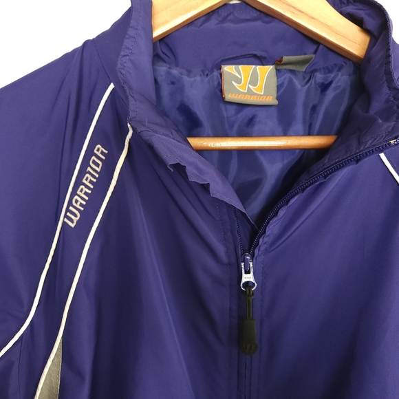 🏒 WARRIOR Jacket / Hockey / Athletic Windbreaker - Picture 3 of 13